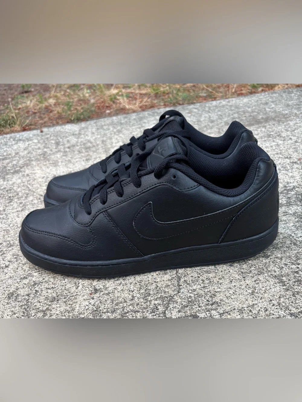 Nike Ebernon Low Triple Black Men’s Size 11 Sneakers AQ1775-003